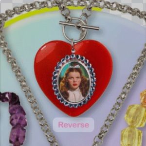Tarina Tarantino Wizard of Oz Dorothy Heart Necklace